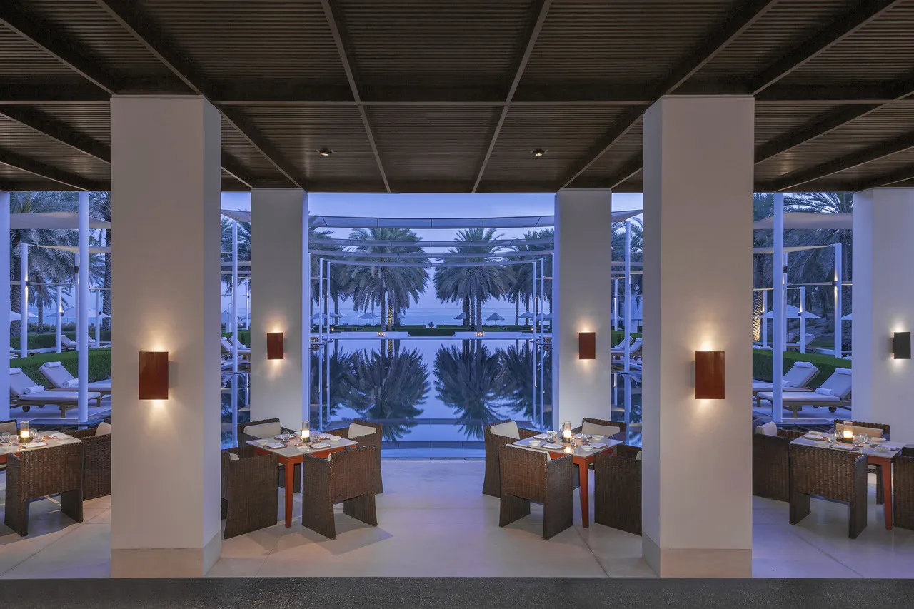 The Chedi Muscat — ภาพห้องพักและบรรยากาศ