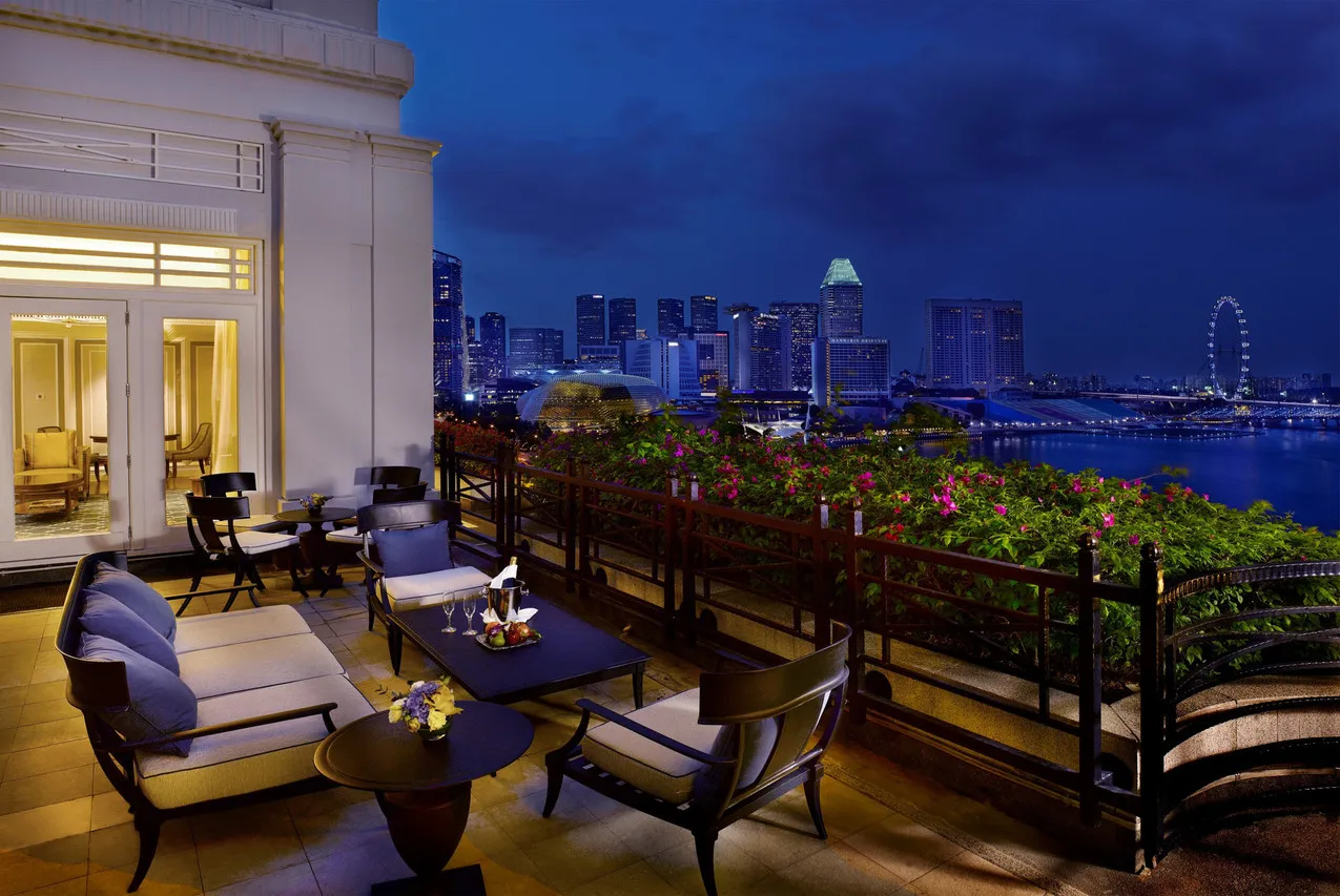 The Fullerton Hotel Singapore — ภาพห้องพักและบรรยากาศ