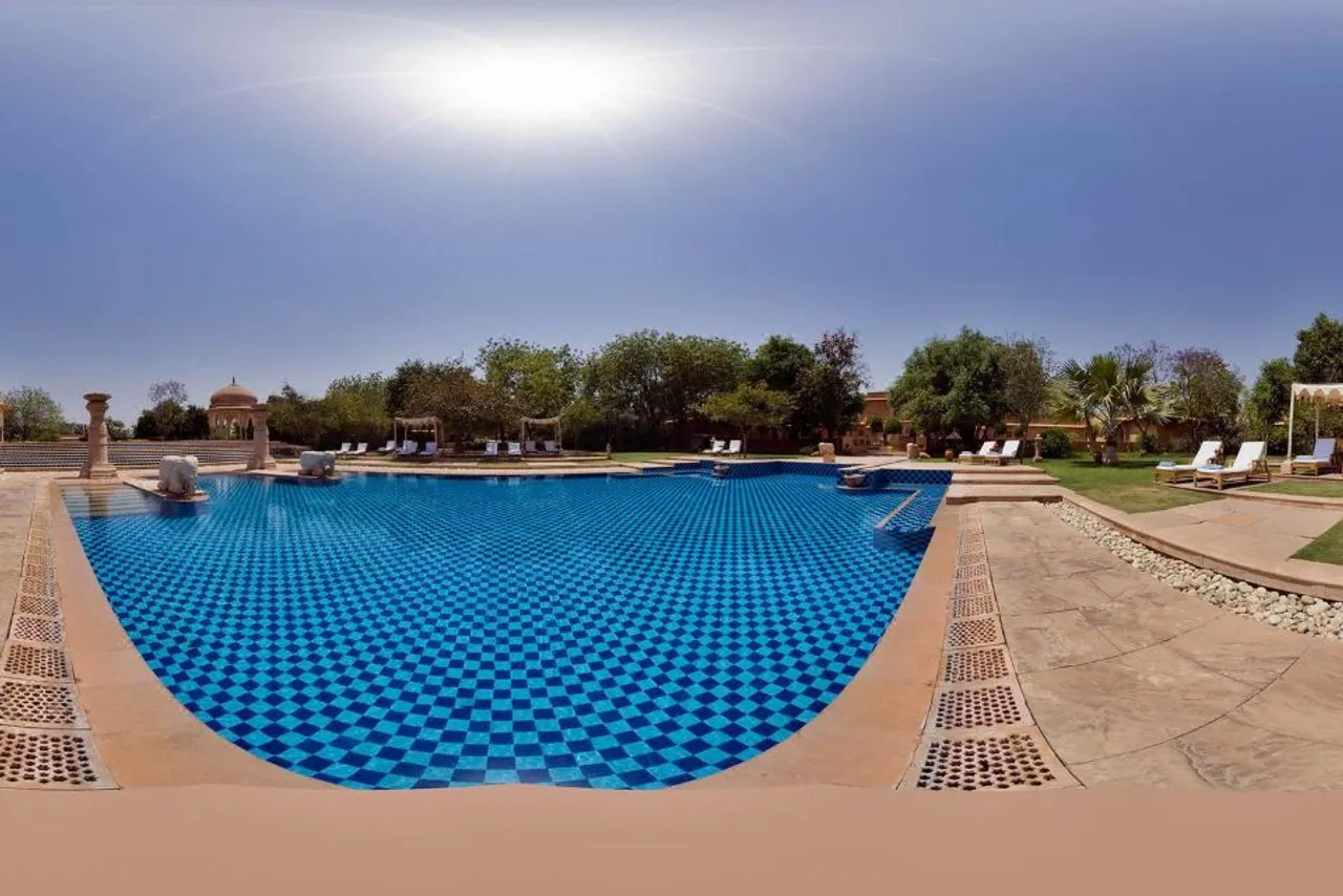 The Oberoi Rajvilas — ภาพห้องพักและบรรยากาศ
