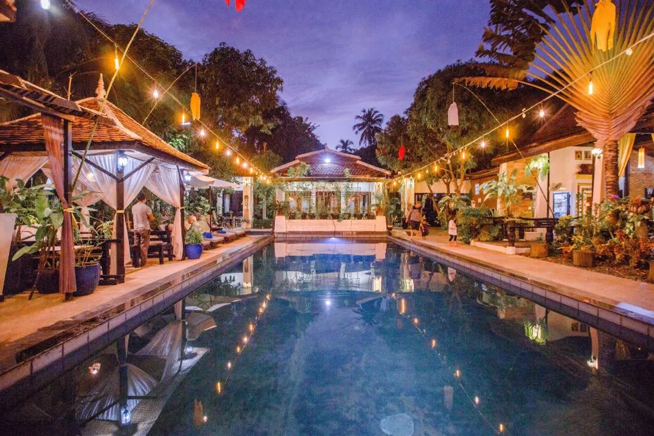 The Sanctuary Villa Battambang — rooms and atmosphere
