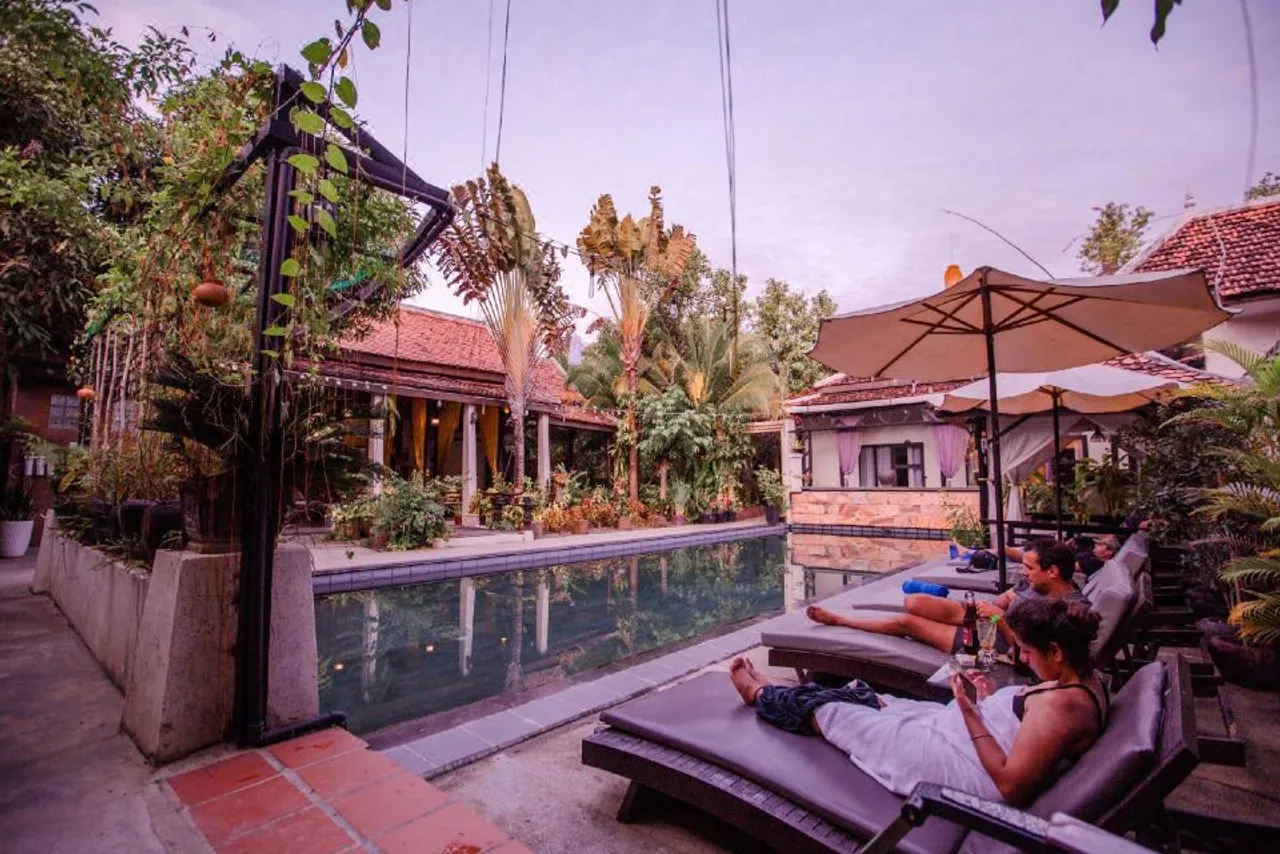 The Sanctuary Villa Battambang — rooms and atmosphere