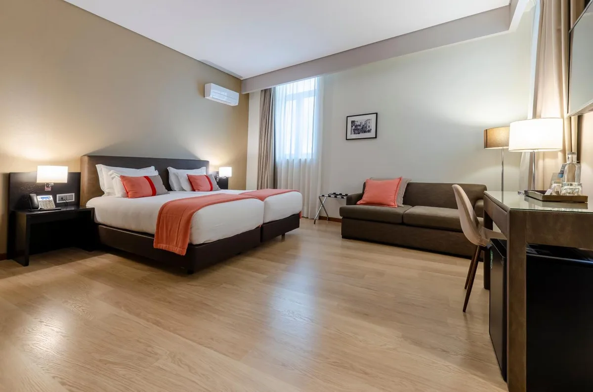 TURIM Aveiro Palace Hotel — ภาพห้องพักและบรรยากาศ