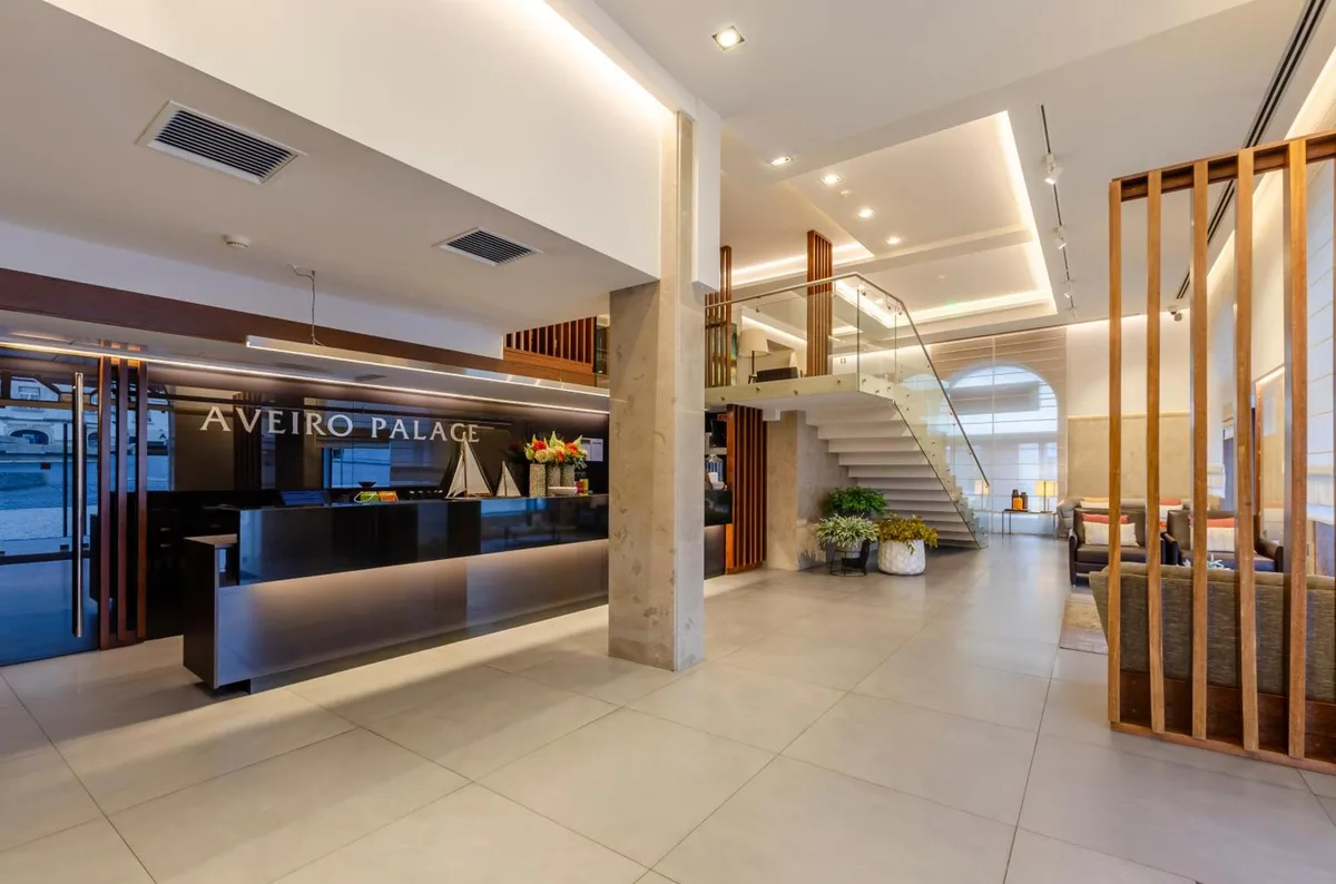 TURIM Aveiro Palace Hotel — ภาพห้องพักและบรรยากาศ