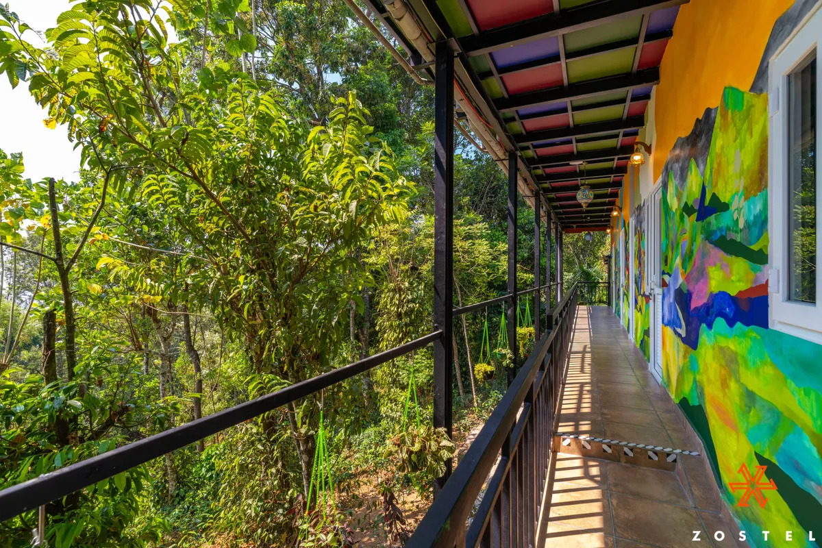 Zostel Munnar — ภาพห้องพักและบรรยากาศ