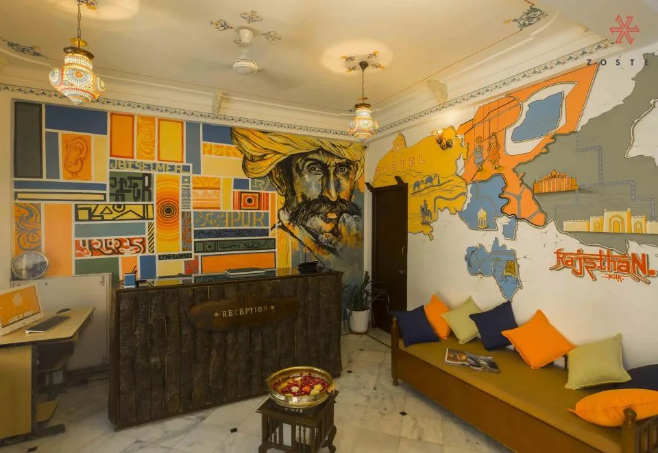 Zostel Udaipur — ภาพห้องพักและบรรยากาศ