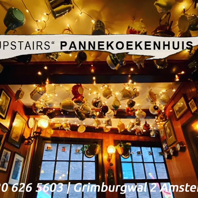 อัปสแตร์ส แพนเนนคูเคนเฮยส์ (Upstairs Pancakes) – The Kai (เบคอน บรี น้ำผึ้ง) ในอัมสเตอร์ดัม