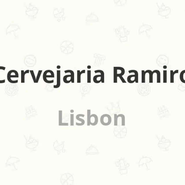 Cervejaria Ramiro – กุ้งแดง carabineiros ในลิสบอน