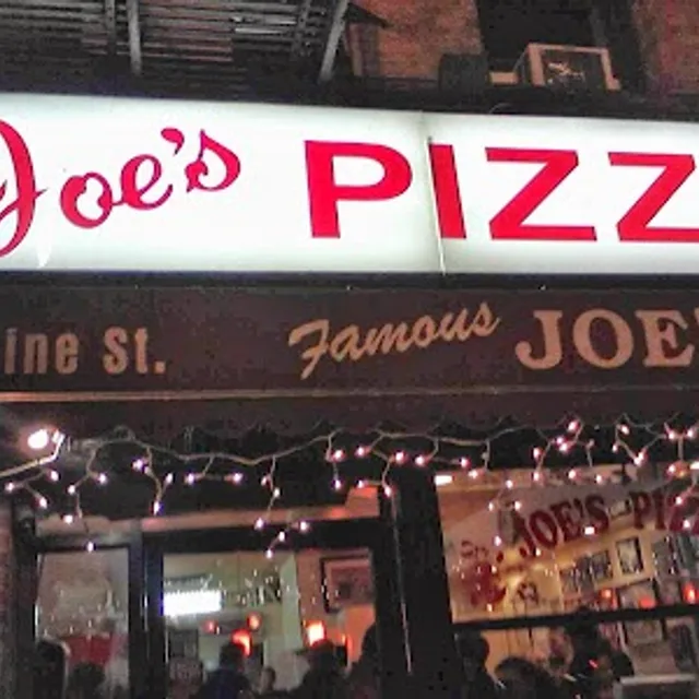 โจ๊ส พิซซ่า (Joe's Pizza) – ชิ้น Plain Cheese ในนิวยอร์ก