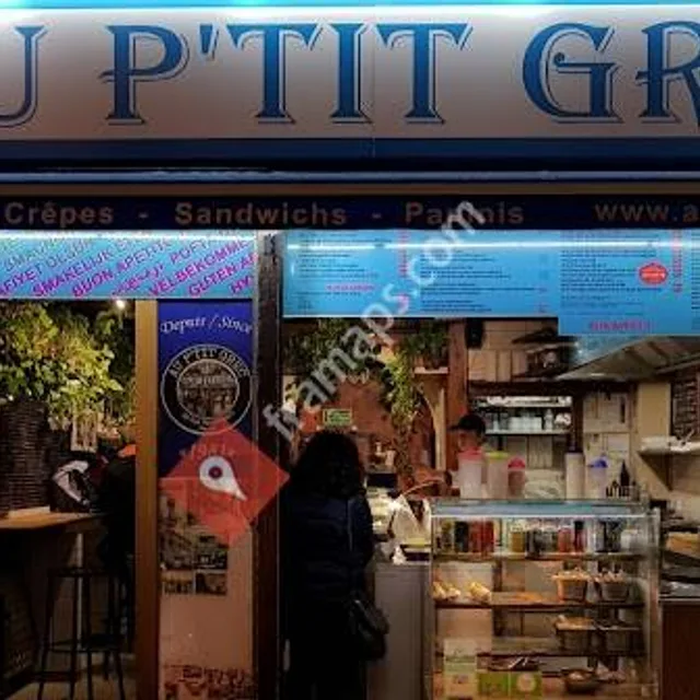 โอ ปติ เกร็ก (Au P'tit Grec) – กาแล็ตต์ Savoyard (มันฝรั่ง ชีส เบคอน) ในปารีส