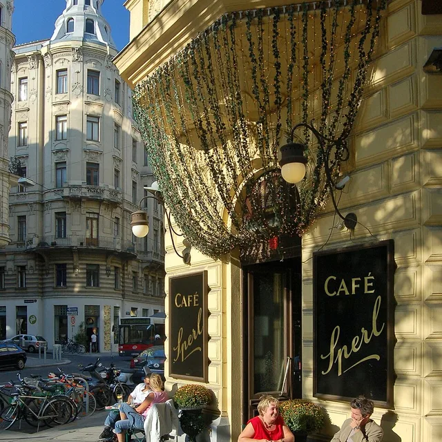 Café Sperl – Melange ในเวียนนา